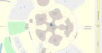 Campus map for Lake Land College
