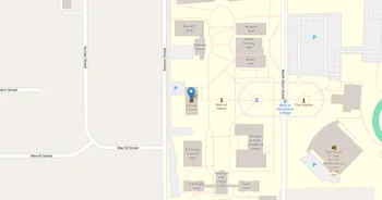 Campus map for McKendree University