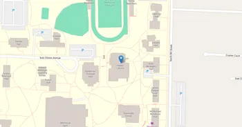 Campus map for Monmouth College