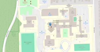 Campus map for Dominican University