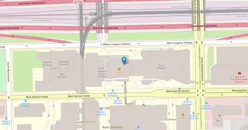 Campus map for Rush University