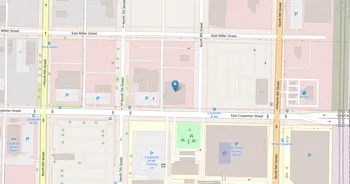 Campus map for St. John's College, Department of Nursing