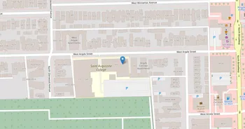 Campus map for St. Augustine College