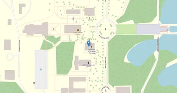 Campus map for University of Saint Mary of the Lake