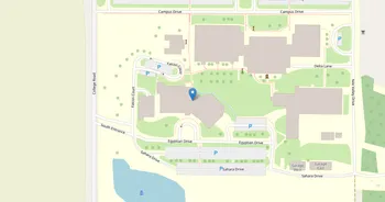 Campus map for Southeastern Illinois College