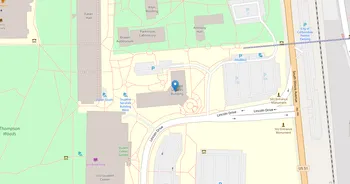 Campus map for Southern Illinois University, Carbondale