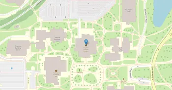 Campus map for Southern Illinois University, Edwardsville