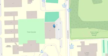 Campus map for Triton College