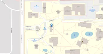 Campus map for Bethel University