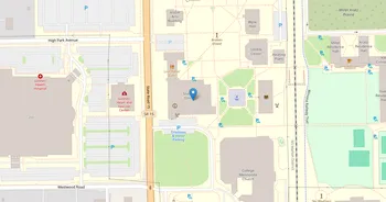 Campus map for Goshen College