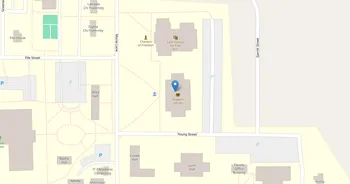 Campus map for Hanover College