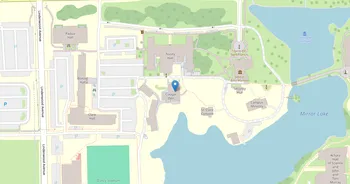 Campus map for University of Saint Francis, Fort Wayne