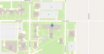 Campus map for Buena Vista University