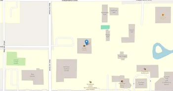 Campus map for Central College