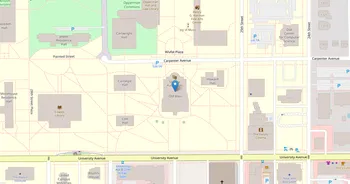 Campus map for Drake University