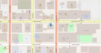 Campus map for Eastern Iowa Community College District