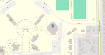 Campus map for Faith Baptist Bible College and Theological Seminary