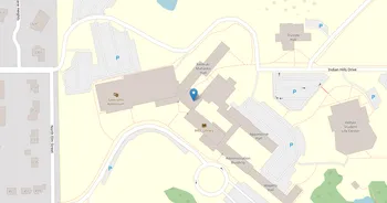 Campus map for Indian Hills Community College
