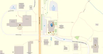 Campus map for Maharishi International University