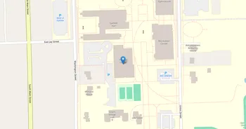 Campus map for Upper Iowa University