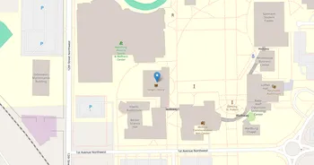 Campus map for Wartburg College