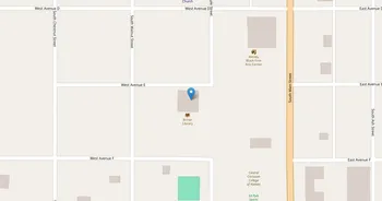 Campus map for Central Christian College of Kansas