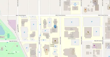 Campus map for Cowley County Community College