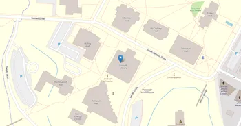 Campus map for Fort Hays State University