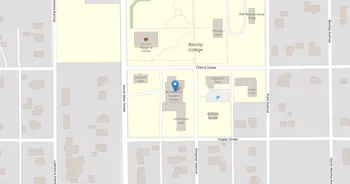 Campus map for Barclay College
