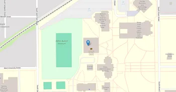 Campus map for Friends University