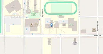 Campus map for Highland Community College