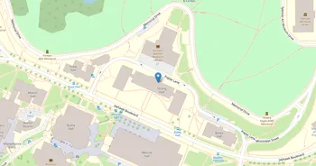 Campus map for University of Kansas