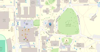 Campus map for Kansas State University