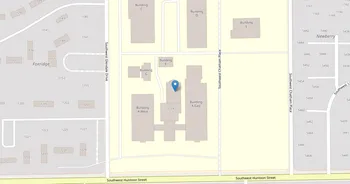 Campus map for Washburn Institute of Technology