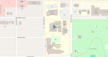 Campus map for Labette Community College