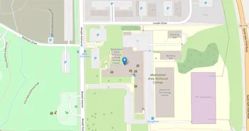 Campus map for Manhattan Area Technical College