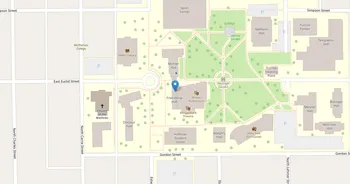 Campus map for McPherson College