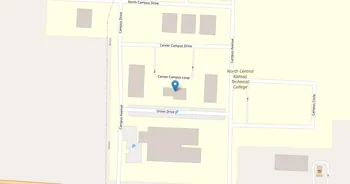 Campus map for North Central Kansas Technical College