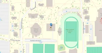 Campus map for Washburn University