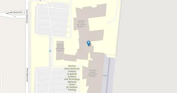 Campus map for Wichita State University, Campus of Applied Sciences and Technology