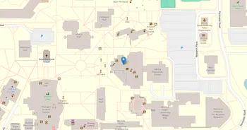 Campus map for Wichita State University