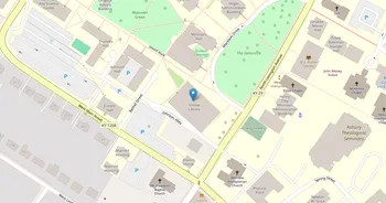 Campus map for Asbury University