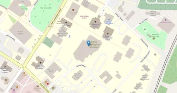 Campus map for Asbury Theological Seminary