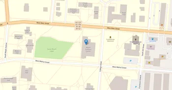 Campus map for Centre College