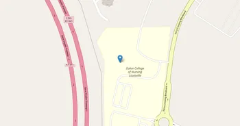 Campus map for Galen College of Nursing, Louisville