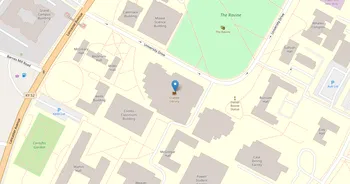 Campus map for Eastern Kentucky University