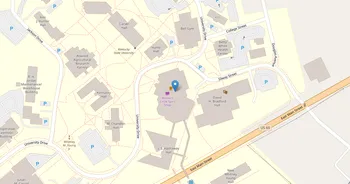 Campus map for Kentucky State University