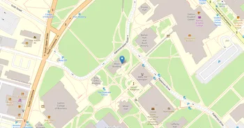 Campus map for University of Kentucky