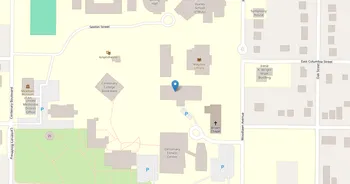 Campus map for Centenary College of Louisiana