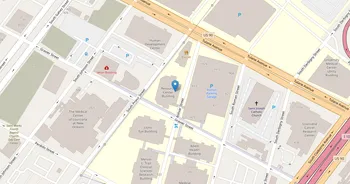 Campus map for Louisiana State University Health Sciences Center, New Orleans
